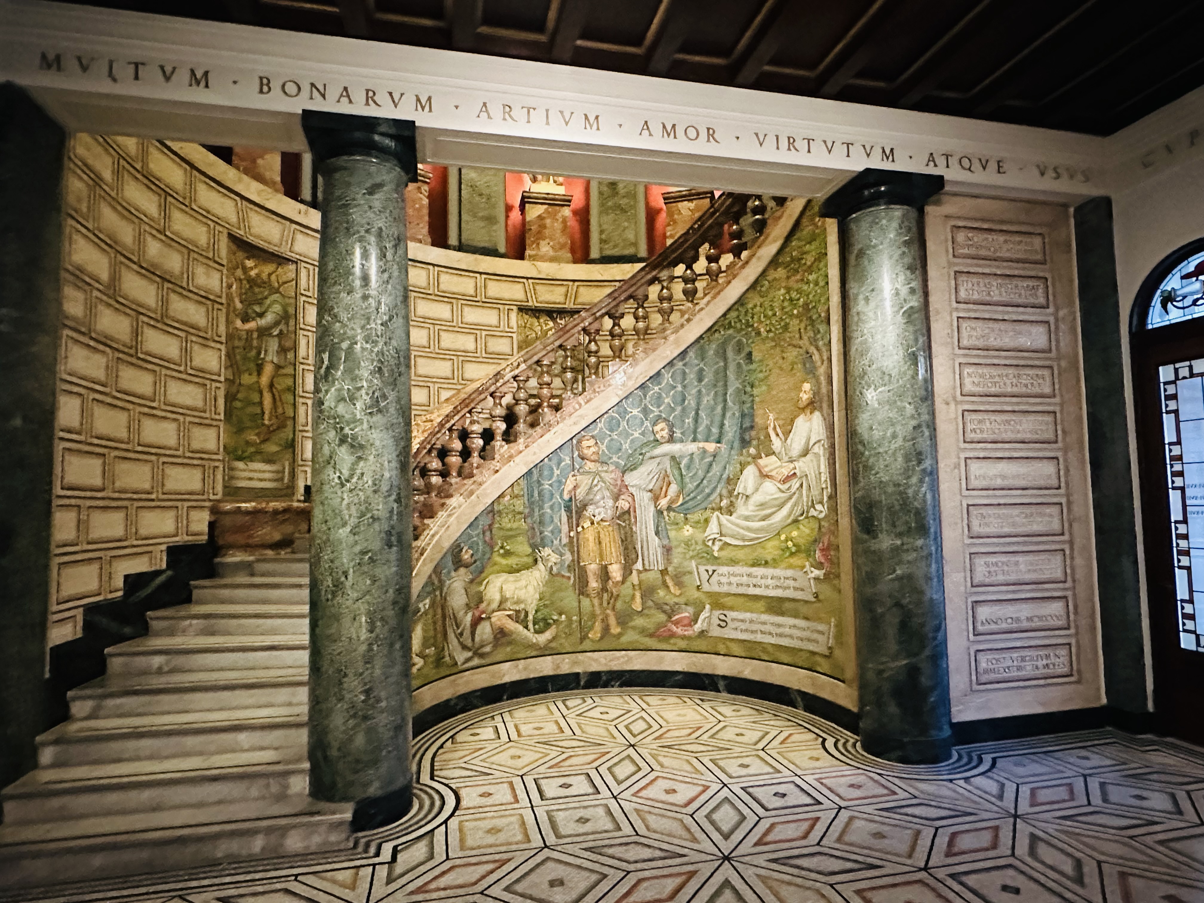 アンブロジアーナ 絵画展示室（ラファエロ下絵）