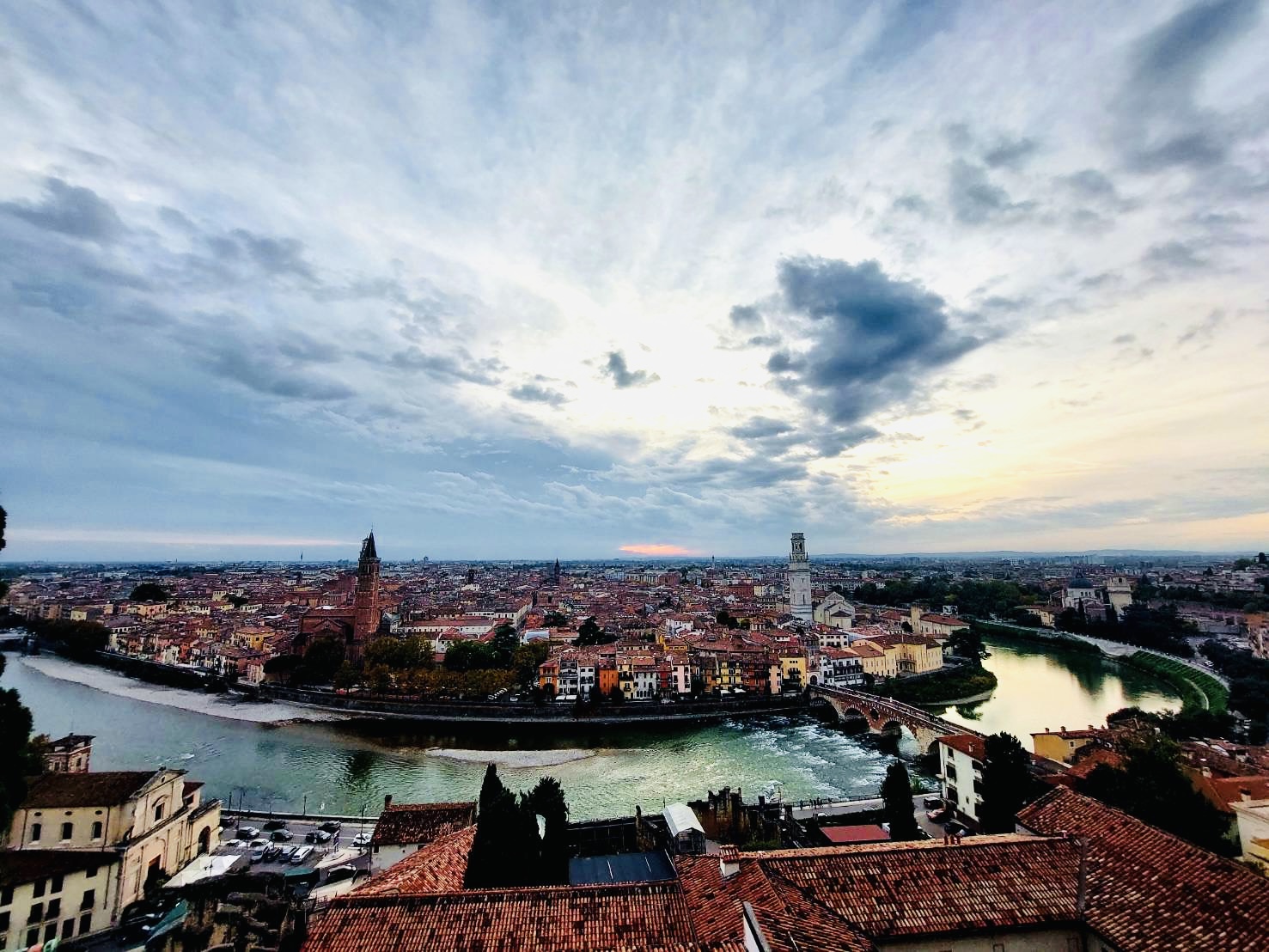 ヴェローナ アレーナと街並み