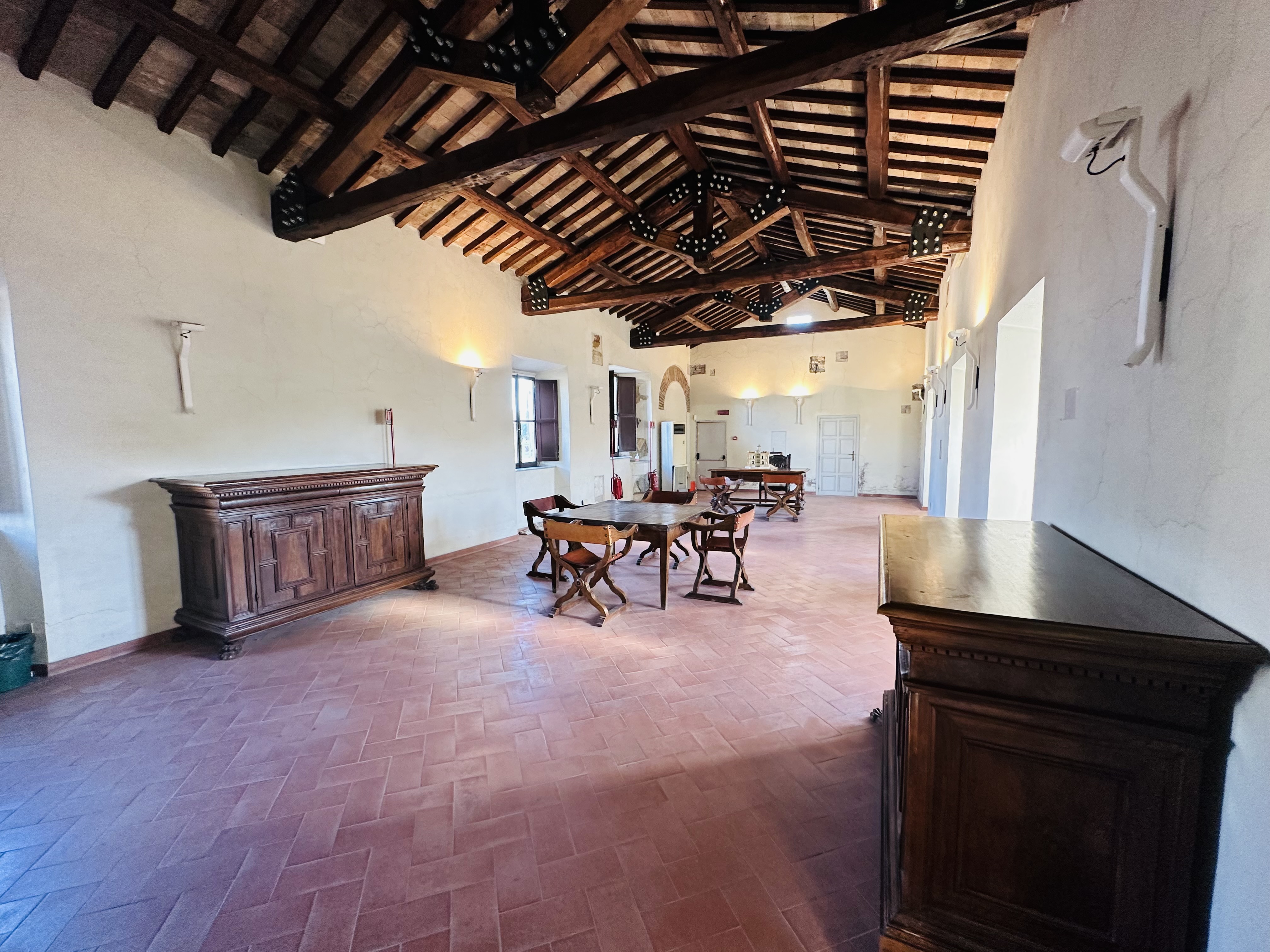 模型のある部屋